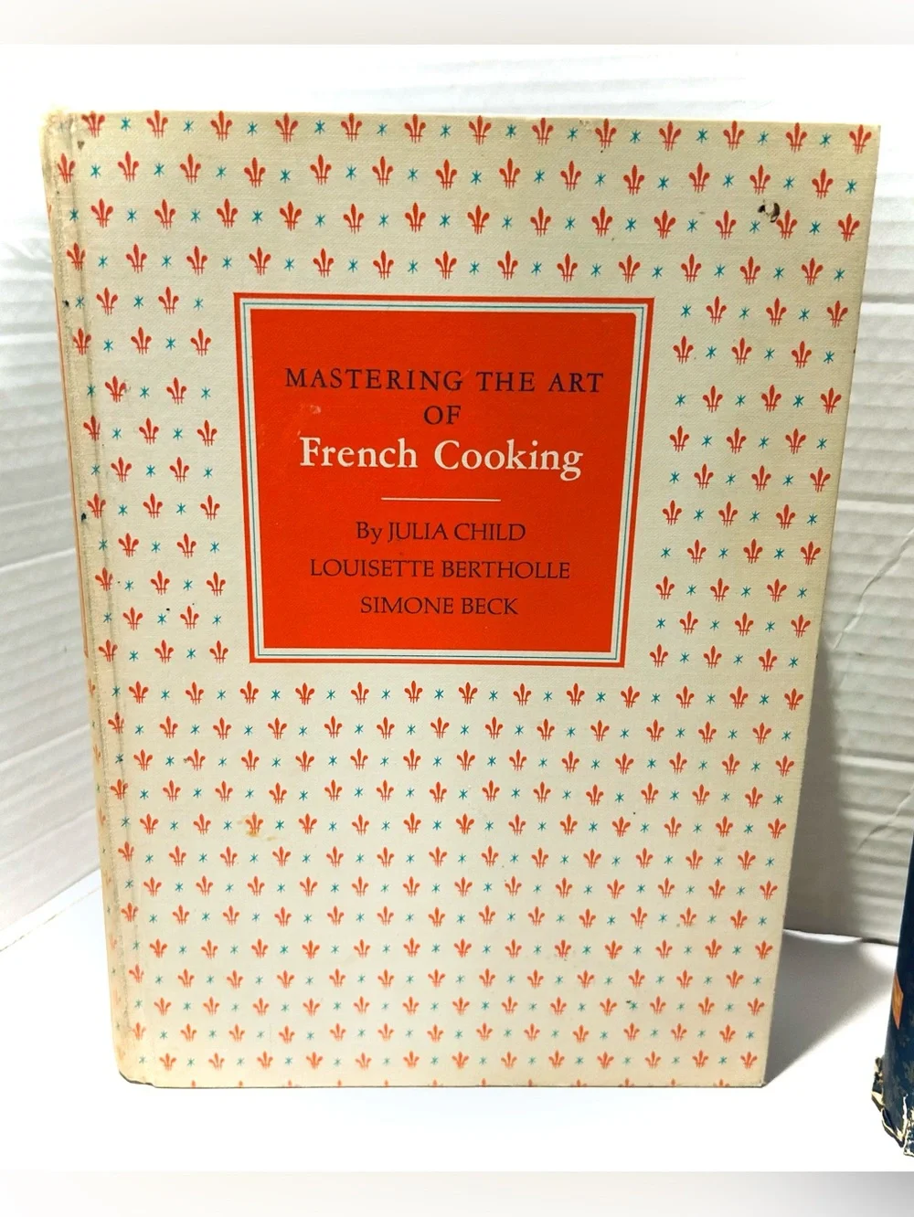 Vintage Julia Child Mastering the Art of French Cooking 2 hardcover book set